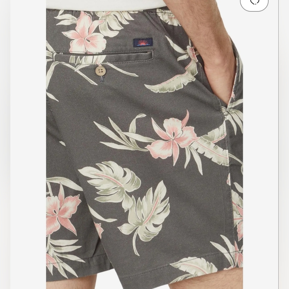 Faherty Essential Drawstring Shorts 6.5" - Picture 3 of 8